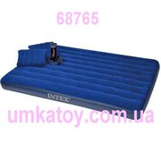 Надувной набор Intex 68765 матрас,  подушки и насос